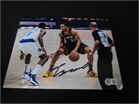 Isaac Okoro signed 8x10 photo Beckett COA