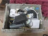 Flip Top Tote-Power Supplies, Coax, Battery Backup