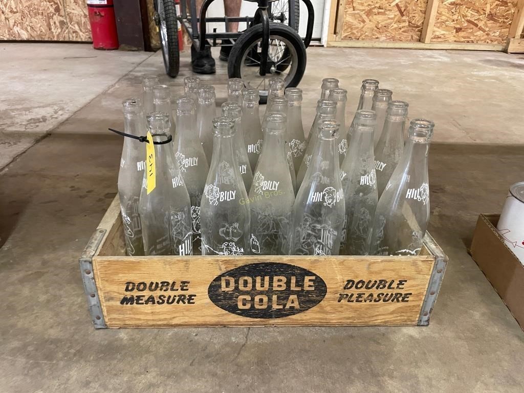 Double Cola Crate, Hill Billy Bottles