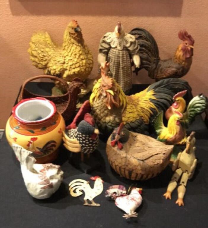 Roosters and Chickens