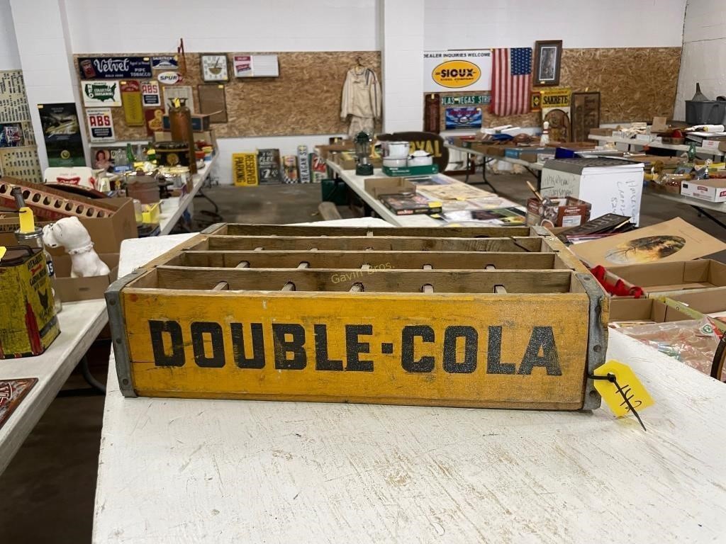 Double Cola Soda Crate Portage