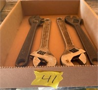 Crescent Wrench Lot
