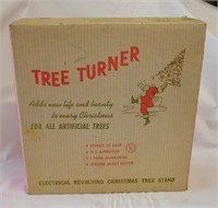 MidCentury Electric Revolving Christmas Tree stand