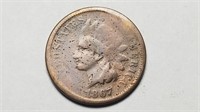 1867 Indian Head Cent Penny Rare
