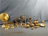 Large Assortment of Mostly Vintage Brass Items