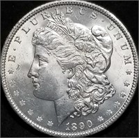 1890-P US Morgan Silver Dollar BU from Set