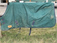 GREEN MERIWEATHER HORSE BLANKET