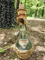 Vintage Vinrosa Bertolli Liquor Bottle