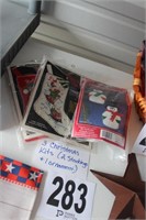(3) Christmas Kits (2 Stockings & 1 Ornament)
