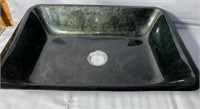 New Black Countertop Bathroom Sink