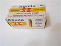 50 RDS.- AQUILA  .22 RF  LR CAL.