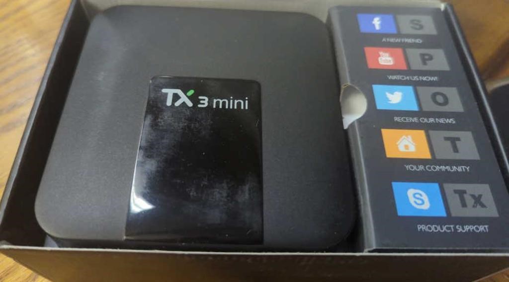 NEW Tx3 mini Android TV smartbox