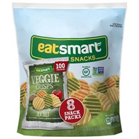 Eatsmart Snacks, Veggie Crisps with Sea Salt 48PK