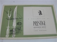 Vintage Prestige Dinner Mats Lionel Barrymore