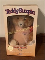 Teddy Ruxpin doll in box