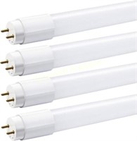 jimwhen 4 Pack T8 LED Light Tube Bulbs  2FT