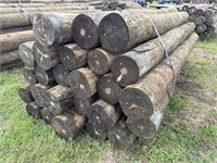 8ft Wood Posts