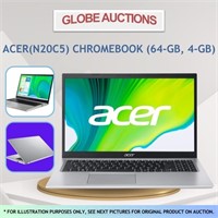 ACER(N20C5) CHROMEBOOK (64-GB, 4-GB) TESTED