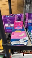 Panty liners, and pads