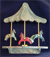 Carousel Horse Wall Decor 22"h