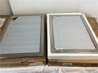 Two New Vevor Metal Gas Grill Cabinet Doors