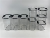 Rubbermaid Pantry Food Storage Containers, Plastic
