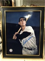 AUTOGRAPHED TED WILLIAMS PHOTO