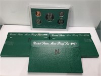 1997 and 1998 Proof Sets