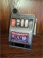 Buckaroo Bank (with coins)