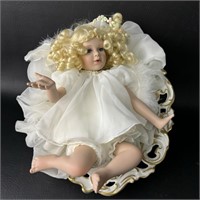 VTG RPM Porcelain Dish w/ Lynne Randolph Doll