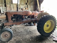 Alice Chalmers tractor with new tires