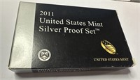 2011 United State Mint Silver Proof Set