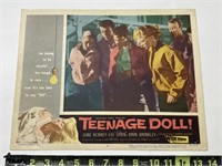 1957 Teenage Doll 57-515 Original Movie Lobby