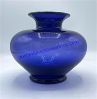 Purple/Blue Fenton Glass Vase