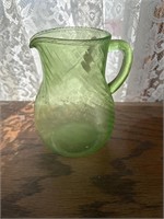 Glass pitcher with 12 glass cups