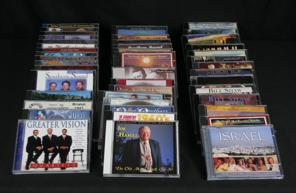 Collection of Gospel Music CD's