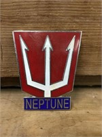 Original Neptune Enamel Badge