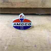 Original Amoco Enamel Pin