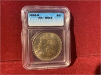 1888-O ICG MS63 SILVER MORGAN DOLLAR