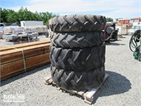 (4) Case Tires and Rims