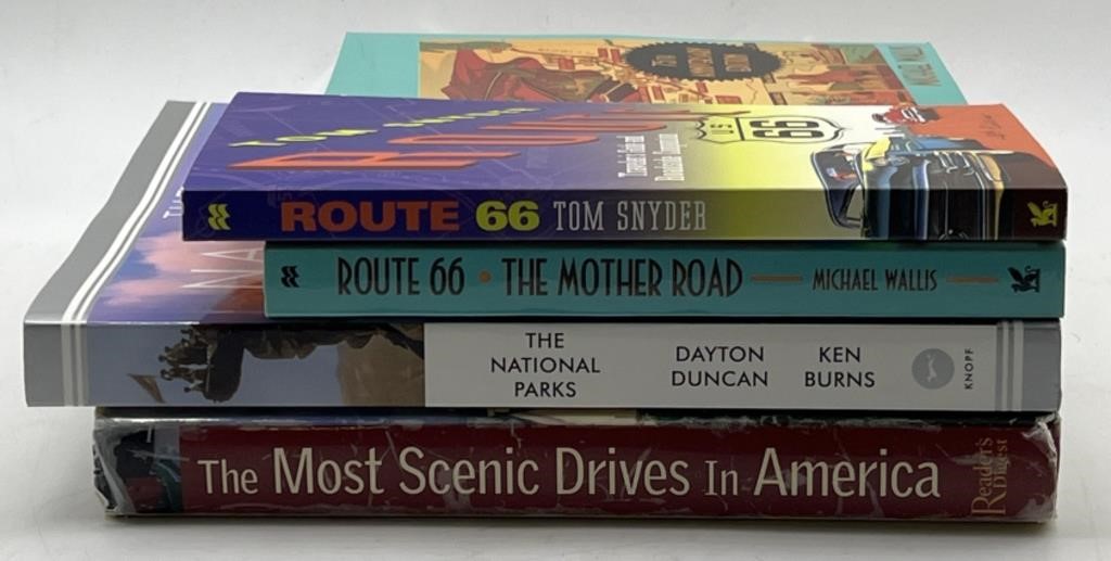 (PQ) National Parks And Scenic Drives Books