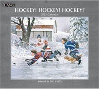 LANG HOCKEY HOCKEY HOCKEY 2023 WALL CALENDAR