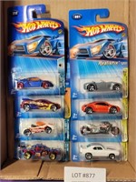 8 NOS HOT WHEELS TOYS