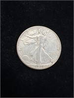 1947 D Walking Liberty Half Dollar