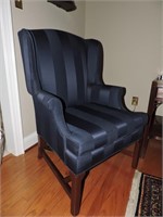 Historical Jamestown River Plantation Wing Chairs