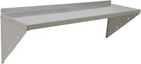 DULNICE Stainless Steel Wall Shelf,23.6" x 11.8" C