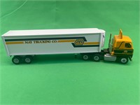 May trucking company semi truck and trailer
