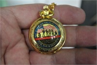 THANK YOU FOR YOUR SERVICE POCKET WATCH