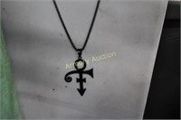 PRINCE SYMBOL PENDANT AND CHAIN - NOT DISPLAY