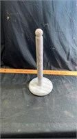 Marble paper towel holder